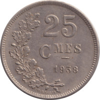 25 centimes - Luxembourg