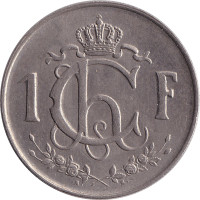 1 franc - Luxembourg