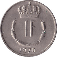 1 franc - Luxembourg