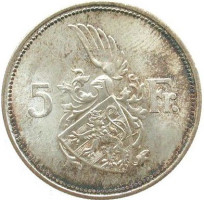 5 francs - Luxembourg