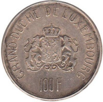 100 francs - Luxembourg