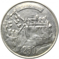 250 francs - Luxembourg