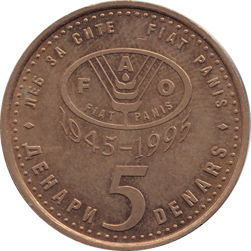 5 denari - Macedonia