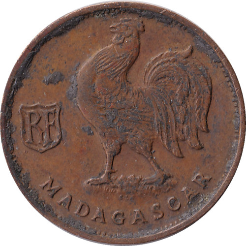 50 centimes - Madagascar