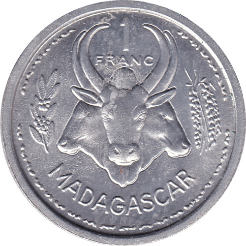 1 franc - Madagascar