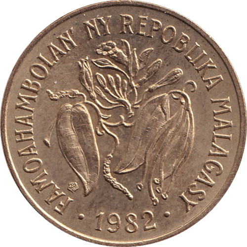 10 francs - Madagascar