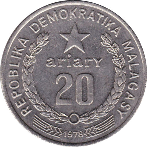 20 ariary - Madagascar