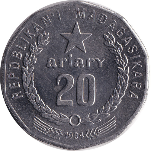 20 ariary - Madagascar