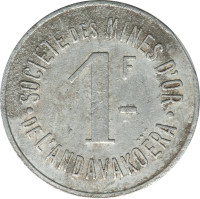 1 centime - Madagascar