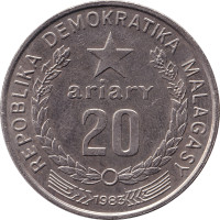 20 ariary - Madagascar