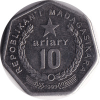 10 ariary - Madagascar