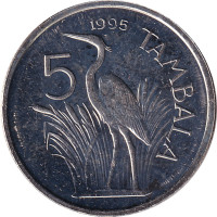 5 tambala - Malawi