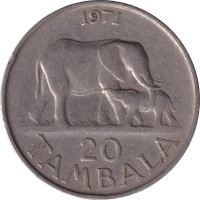 20 tambala - Malawi