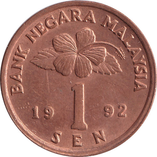 1 sen - Malaysia