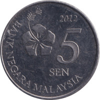 5 sen - Malaysia