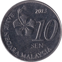 10 sen - Malaysia