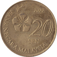 20 sen - Malaysia