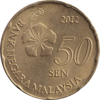 50 sen - Malaysia