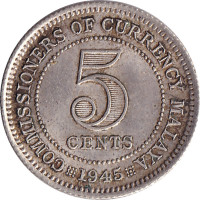 5 cents - Malaysia