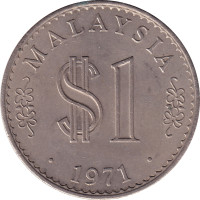 1 ringgit - Malaisie