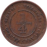 1/4 cent - Malaysia