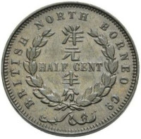 1/2 cent - Malaysia