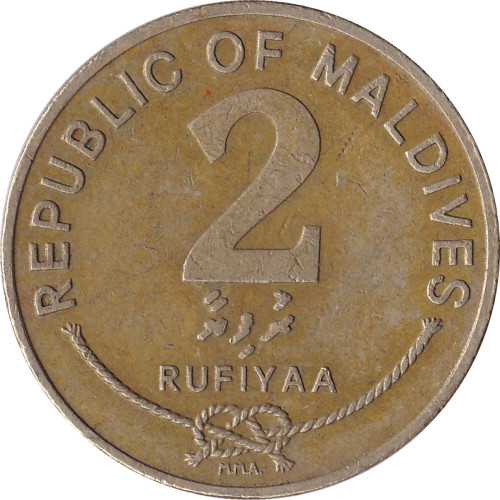 2 rufiyaa - Maldives