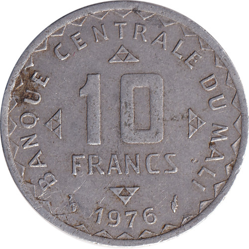 10 francs - Mali