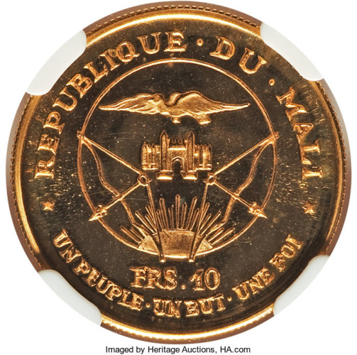 10 francs - Mali