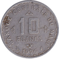 10 francs - Mali