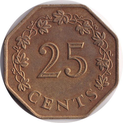 25 cents - Malta