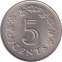 5 cents - Malta