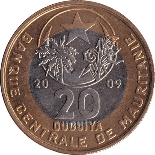 20 ouguiya - Mauritanie