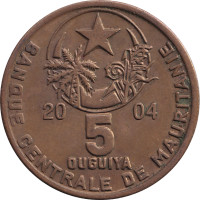 5 ouguiya - Mauritania