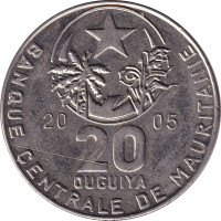 20 ouguiya - Mauritanie