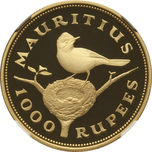 1000 rupees - Mauritius