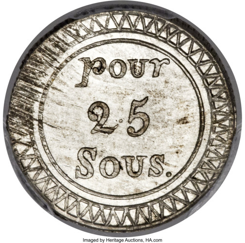 25 sous - Mauritius