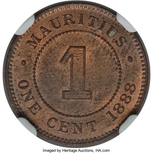 1 cent - Maurice