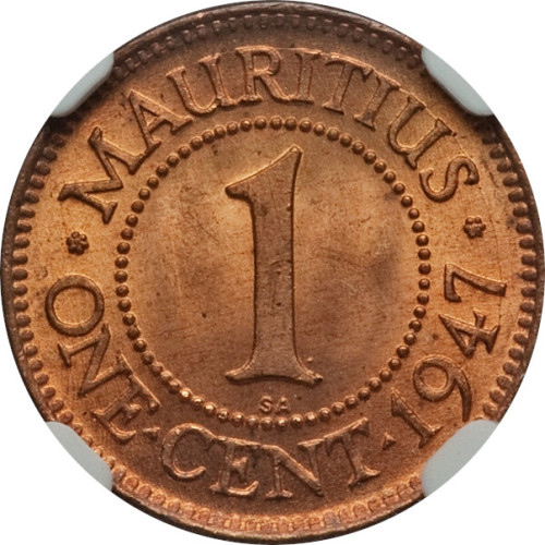 1 cent - Mauritius