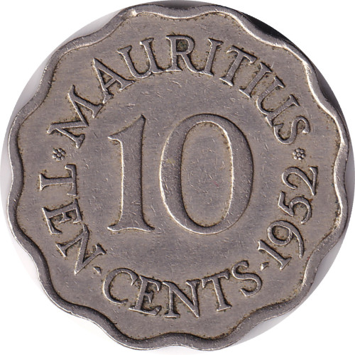 10 cents - Mauritius