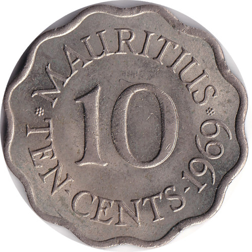 10 cents - Mauritius