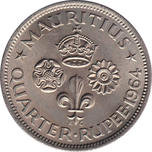 1/4 rupee - Maurice