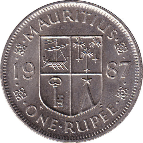 1 rupee - Maurice