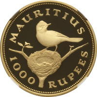 1000 rupees - Maurice