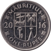 1 rupee - Maurice