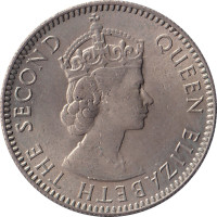 1/4 rupee - Mauritius