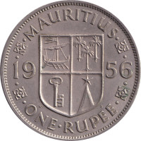 1 rupee - Mauritius