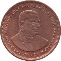 5 cents - Mauritius