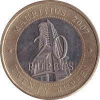 20 rupees - Mauritius