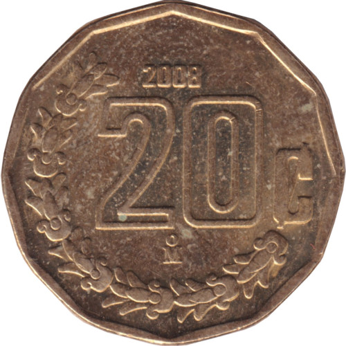 20 centavos - Mexique